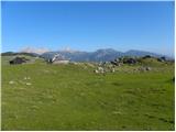 Za Ušivcem - Gradišče (Velika planina)